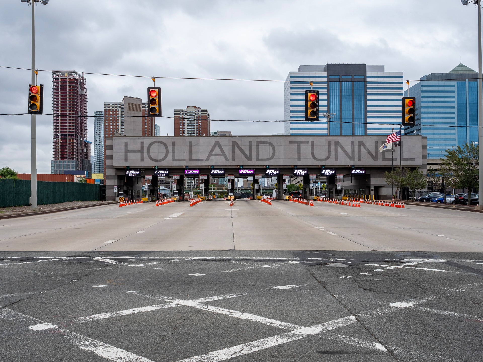 Holland Tunnel toll booth, New York